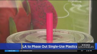 LA City Council to phase out single-use plastics at city facilities, events