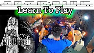 Taylor Swift - Haunted Drum - Tutorial Lesson