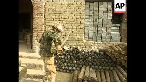 Large cache of weapons uncovered