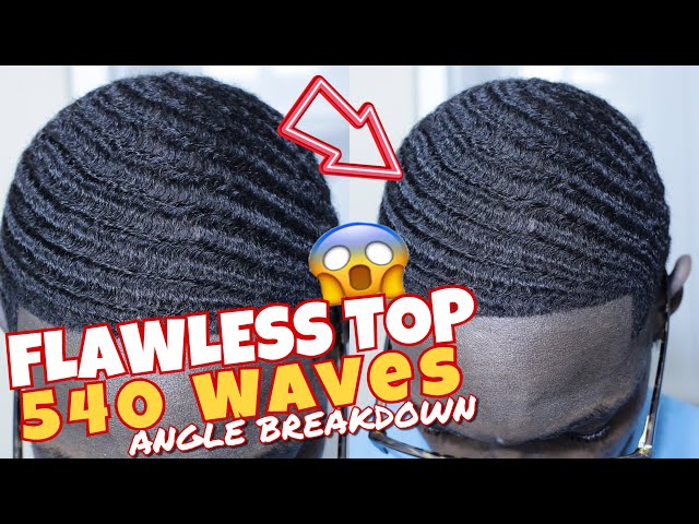 HOW TO BRUSH TOP 540 WAVES, ANGLES BREAKDOWN