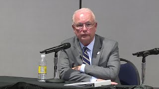 Dave Boleik presents the findings of an NC Auditors office investigation