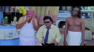 Vaali Kannada Movie Back To Back Comedy Scenes | Sudeep | Sadhu Kokila | Bank Janardhan | Poonam