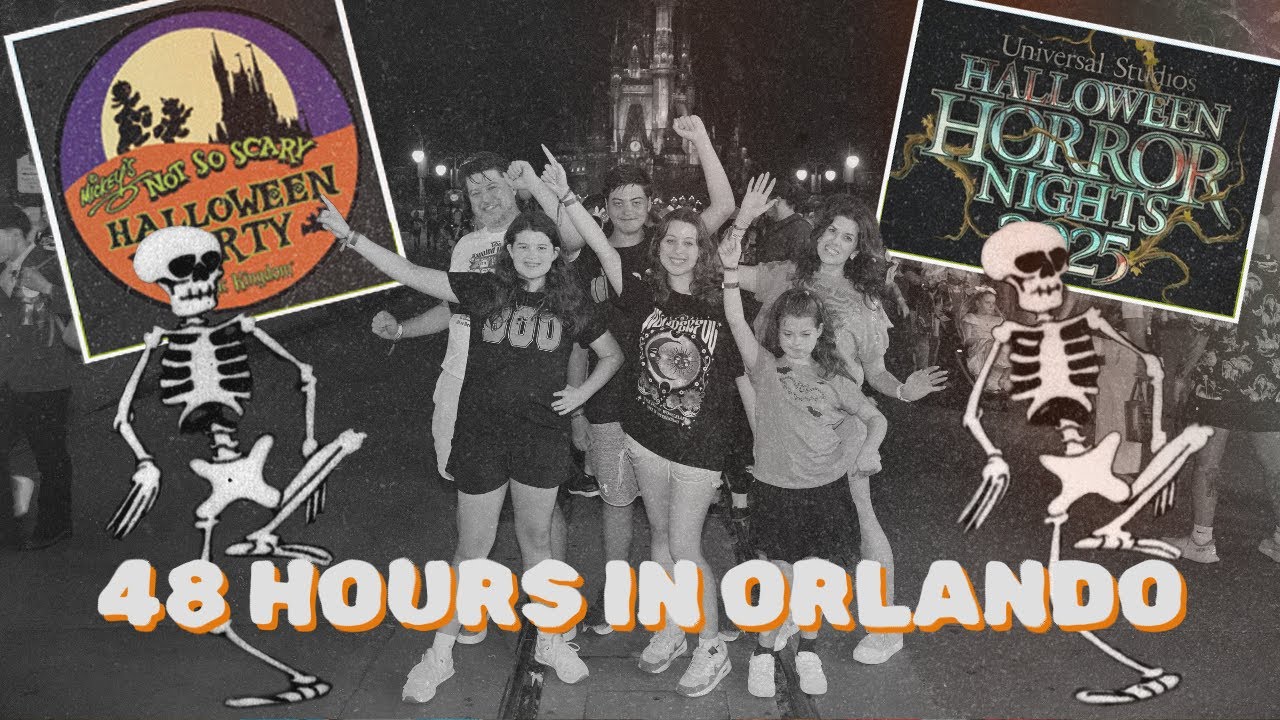 48 часов в Орландо за жуткими штучками 👻 | Ночи ужасов на Хэллоуин и «Микки не такой уж страшный»...