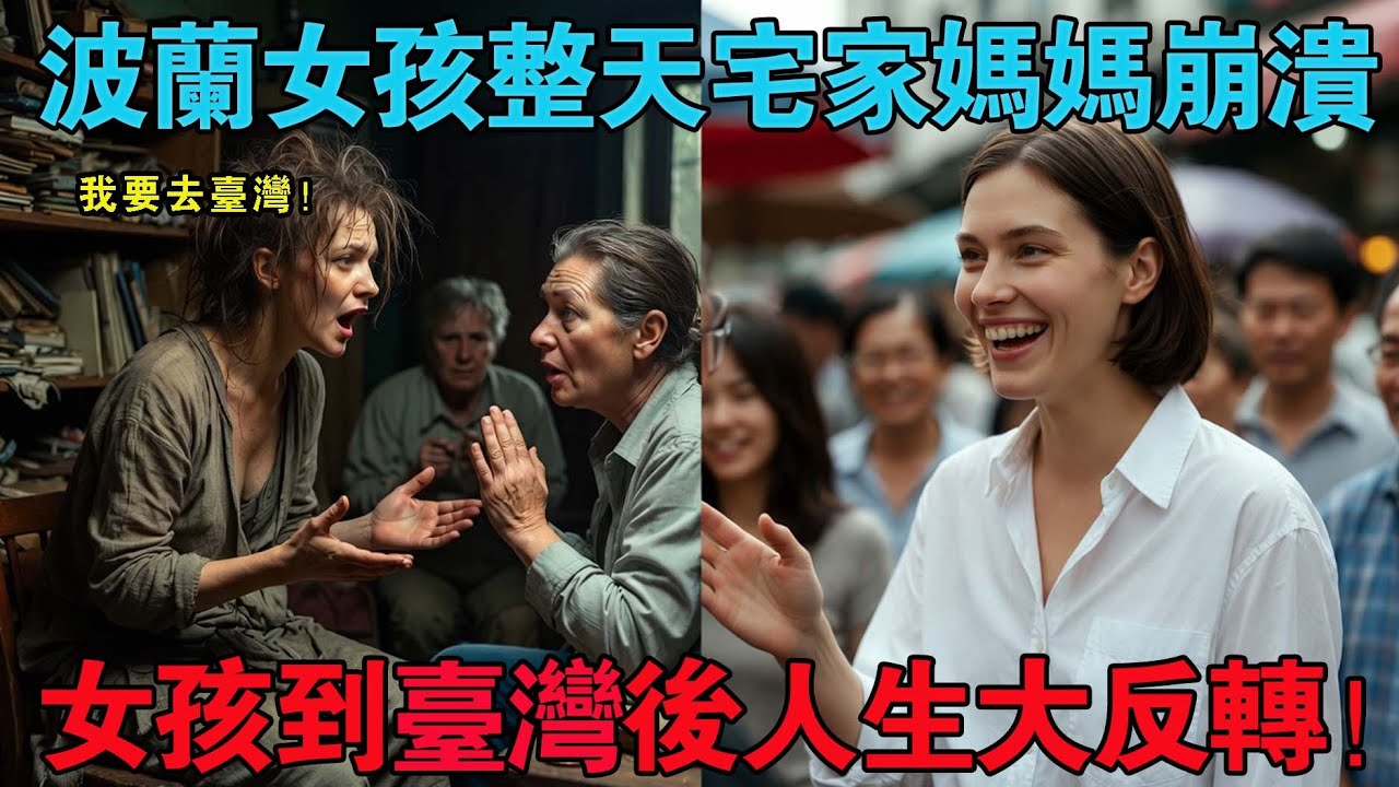 整天宅在家讓人擔心的波蘭女兒!踢掉人生翻身機會跑去台灣後,徹底改變的模樣讓媽媽震驚