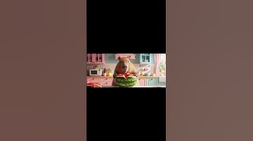 Capybara thích ăn dưa hấu nhất luôn #Capybara #memes #dongvat