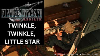 Cloud plays Twinkle, Twinkle, Little Star - Final Fantasy VII Rebirth
