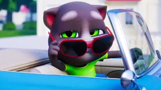 Talking Tom 🐱 Tom'un Yeni Arabası (Yola Çık 3) 🚗 YENI ✨ Super Toons TV Animasyon