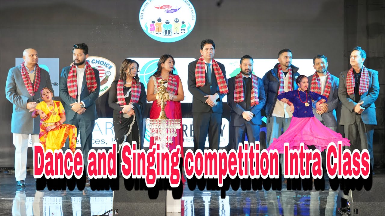 Inter-Intra Class Singing and Dance Competition - YouTube