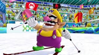 Mario and Sonic at the Winter Olympic Games: Freestyle Skiing - Moguls [Merry Christmas!]