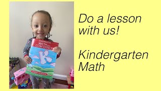 Lesson-a-long| Kindergarten Math with Confidence| Homeschool