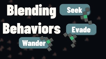 Wander and Combining Steering Behaviors in GameMaker Studio 2