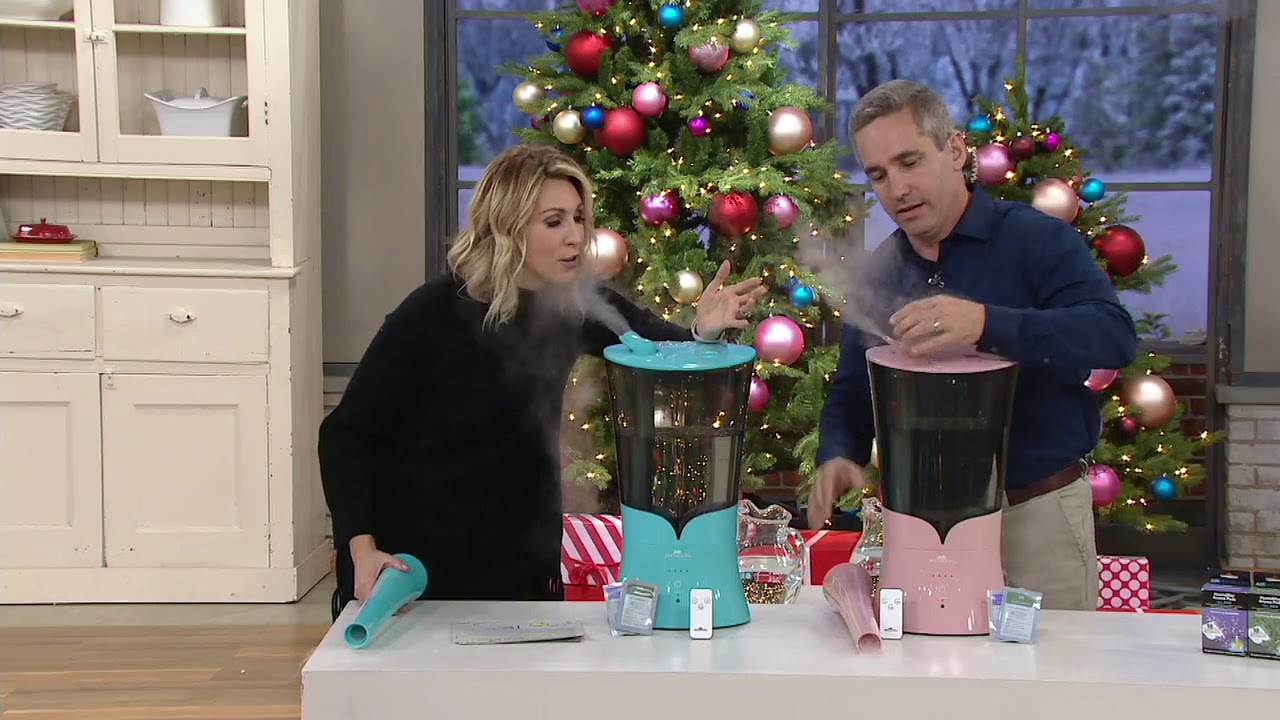 Air Innovations Clean Mist Top Fill Humidifier with Aroma Pads on QVC