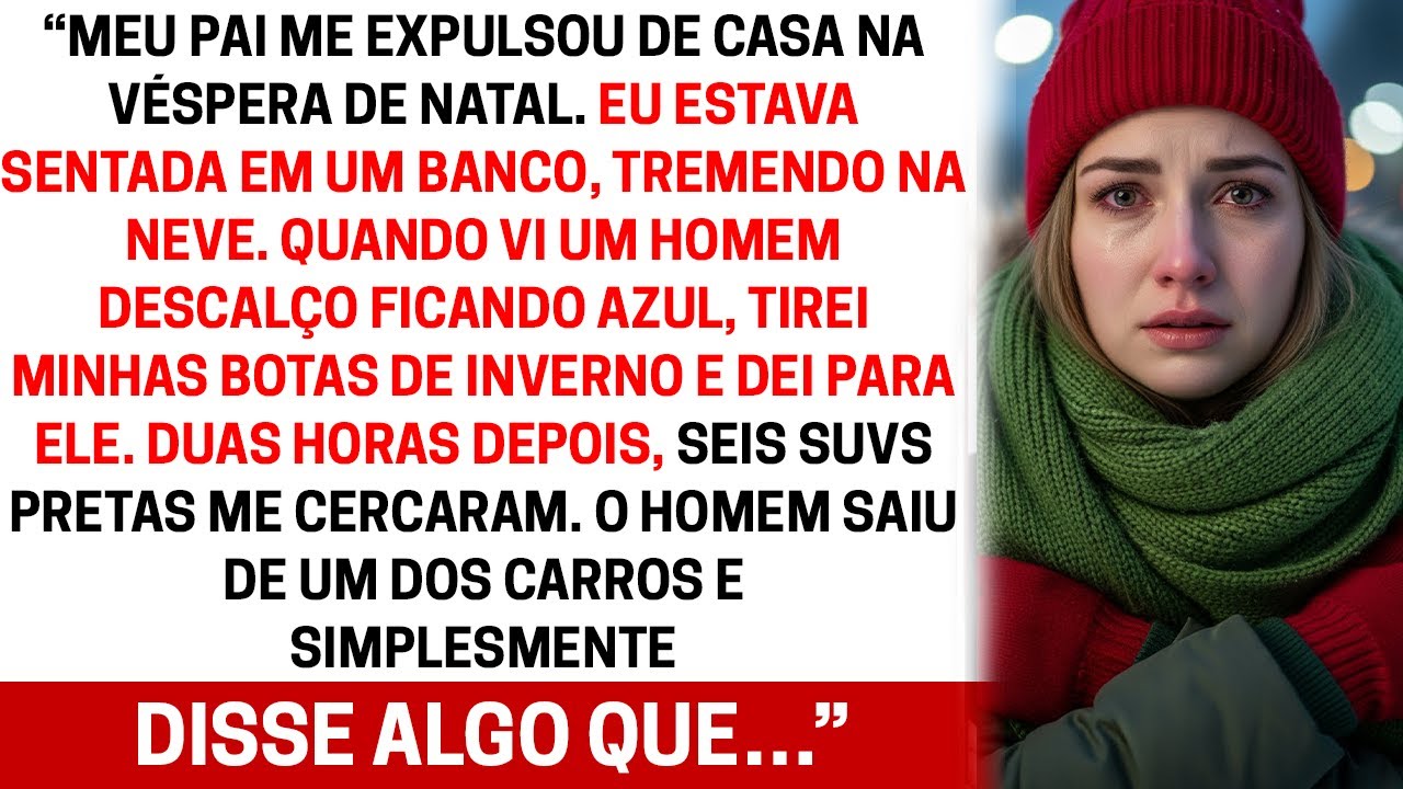 Em um banco congelado, dei minhas botas quentes a um estranho — sem saber que ele era bilionário...