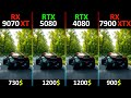 RX 9070 XT vs RTX 5080 vs RTX 4080 vs RX 7900 XTX TEST IN 10 GAMES - R7-7800X3D -RT DLSS/FSR