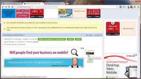 cross browser testing