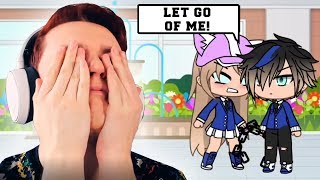 They Are TIED TOGETHER?! | Funny Gacha Life Mini Movie Story Reaction