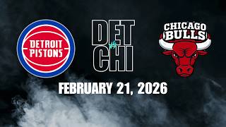 Detroit Pistons vs Chicago Bulls Full Game Highlights – February 21, 2026 | NBA 2025-2026