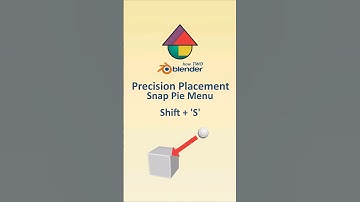 Precision Placement with Snap Pie Menu - Shift + 