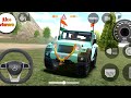 Modified Mahindra Thar Car Games: Indian Car simulator 3D Open world gameplay (Gadi Wala Game) 🇮🇳🚗