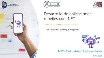 Día 03  Binding ListView e Imagenes