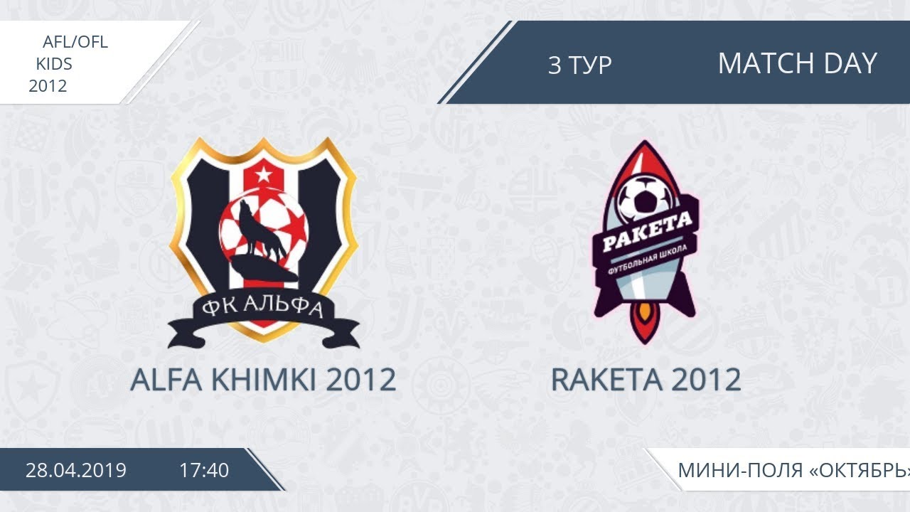 AFL/OFL KIDS 2012.Day 3. Alfa Khimki 2012-Raketa 2012 camera iphone 8 plus apk