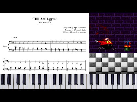 ♫ Sonic.EXE Sonic.EXE The Game OST Theme of Sonic.EXE Hill Act 1 gym SAD  MUSIC - Sonic Game Sounds