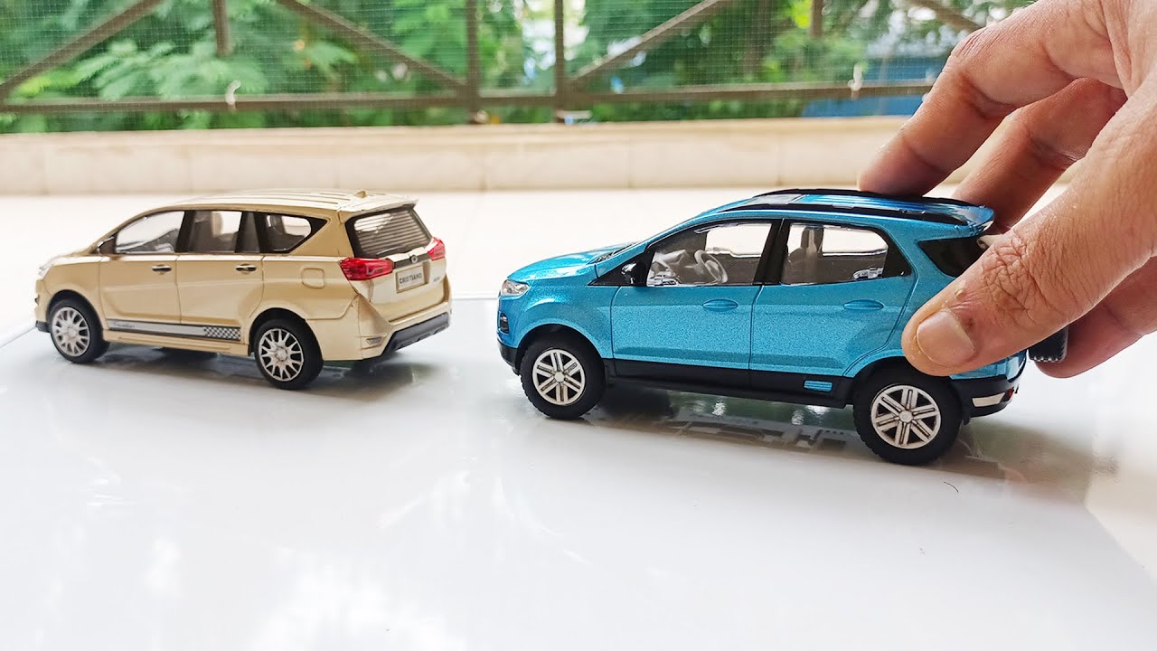 Unboxing of Scale Model Innova Crysta and Ford EcoSport | Model Car ...