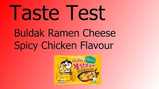 Lets Taste Test - Buldak Ramen Cheese (Spicy Chicken Flavour)
