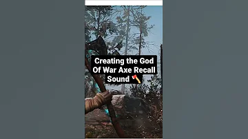 Creating The God Of War Axe Recall SOUND 
