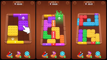 Color Block Puzzle: 3D Jam Game Gameplay Android Mobile