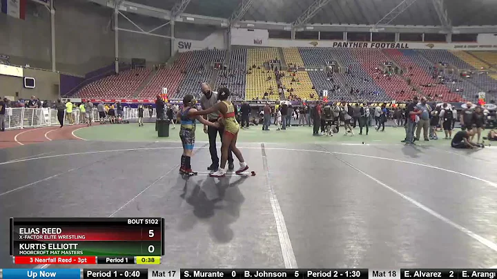 12U 135 Elias Reed X-Factor Elite Wrestling Vs Kur...
