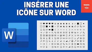 Comment insérer des icônes dans Word ?