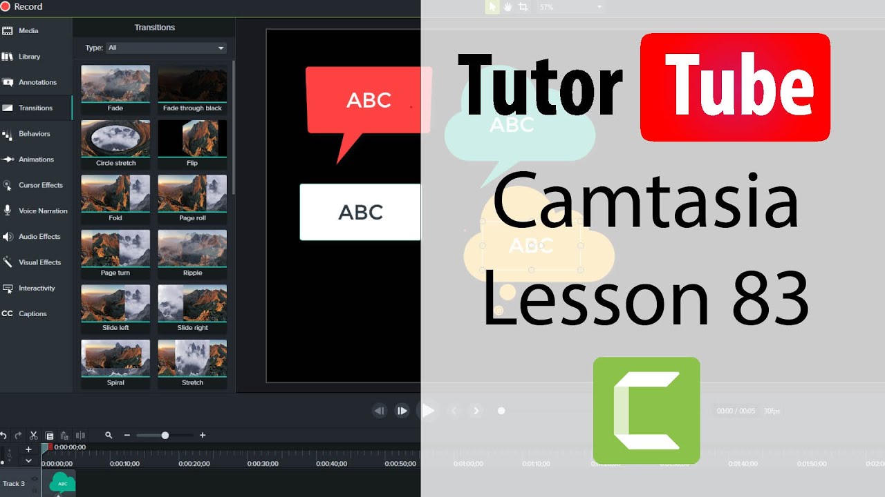Camtasia Tutorial - Lesson 83 - Keyboard Shortcuts Settings - YouTube