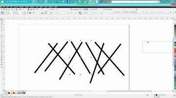 Corel Draw Tips & Tricks Trim Multiple Lines at the same time part 2