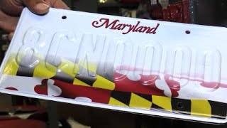 Maryland Proud License Plate