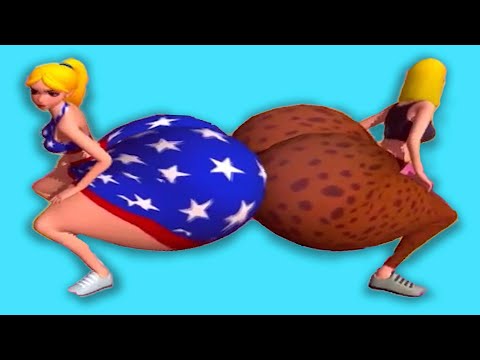 Twerk Race 3d - Gameplay Walkthrough - All Levels (IOS, Android)