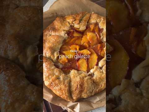 Easy: Peach Galette