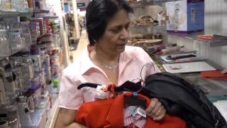 Aruna & Hari Sharma Shopping at Marshalls 500 Boylston St, Boston, MA 02116, Feb 17, 2017