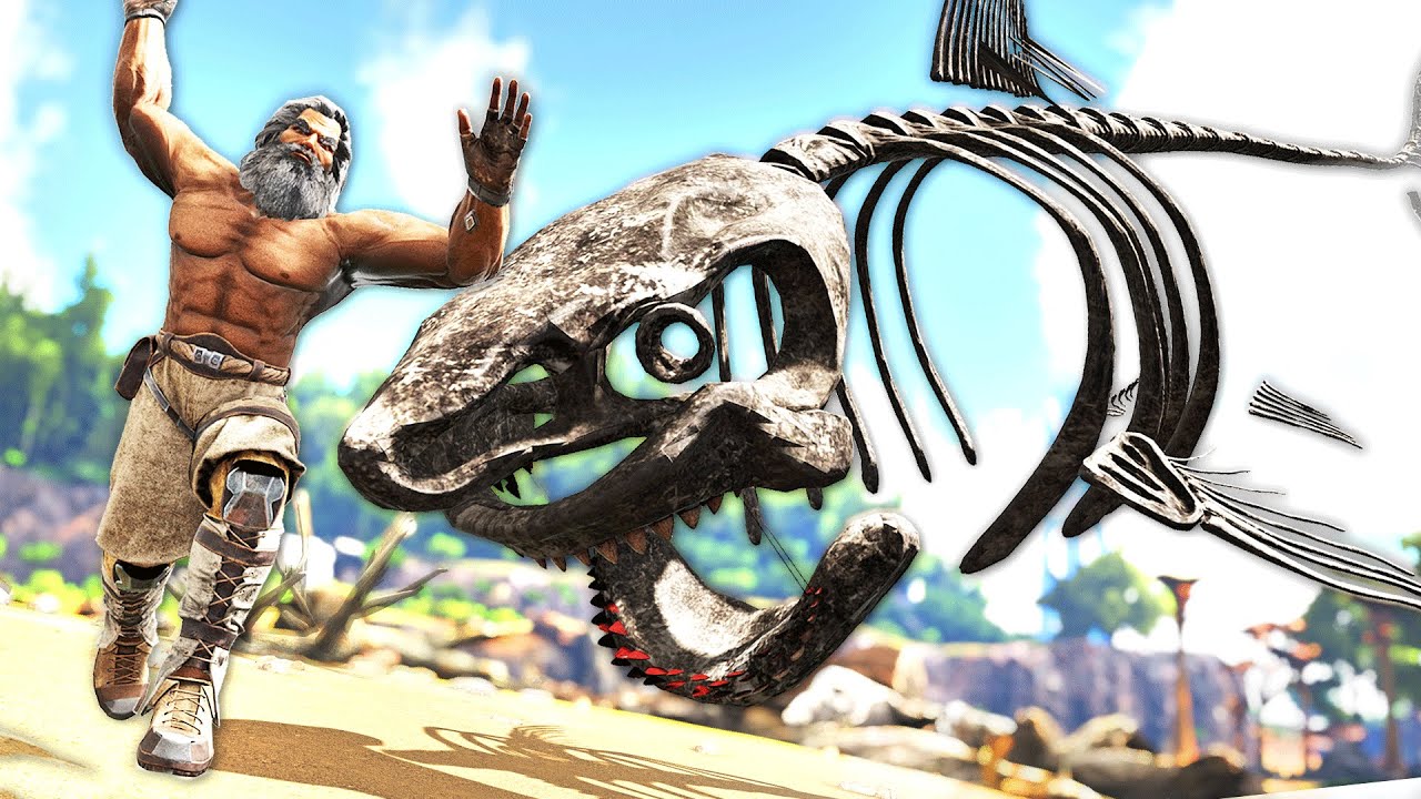 Soo Flying Megalodon Skeletons are a thing now.. | ARK MEGA MODDED #15