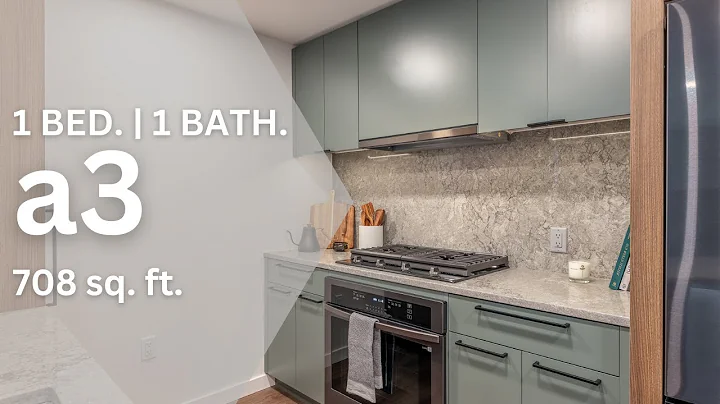 Apartment 1707 | Luxury Corner 1 Bedroom | a3 Layout