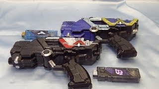 仮面ライダーＷ　スカルマグナムとトリガーマグナム　比較　レビューTrigger Magnum&skull magnum