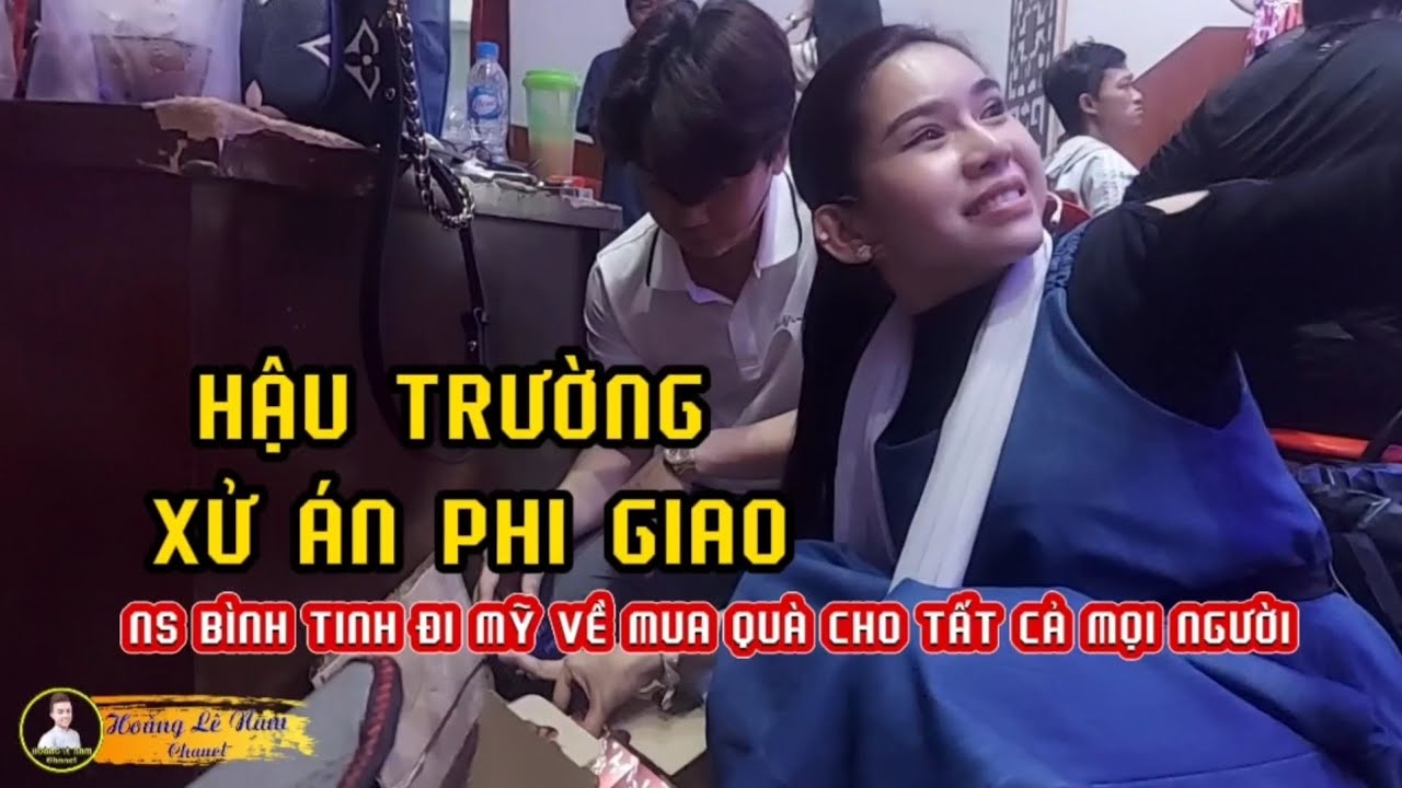 Hậu trường tập tuồng XỬ ÁN PHI GIAO của Đoàn Huỳnh Long