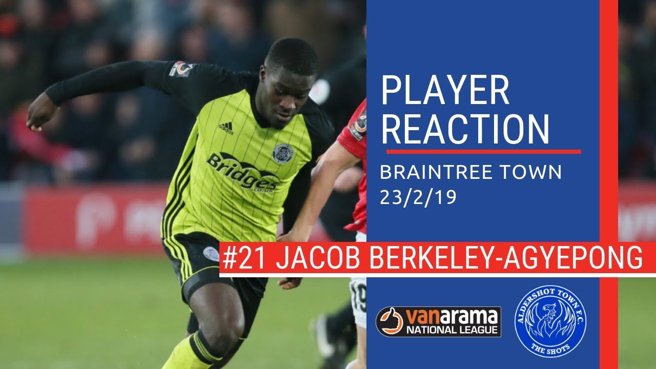 ShotsTV - Jacob Berkeley-Agyepong reacts to Braintree victory video phone beyonce mp3