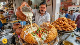 Pandit Ji's Viral Raita Wali Khasta Kachori I Firozabad Street Food