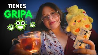 Asmr 😍Tu Tia Te Cuida La Gripa😷💊 - Atención Personal Para Dormir 😴 Vivalen Asmr En Español