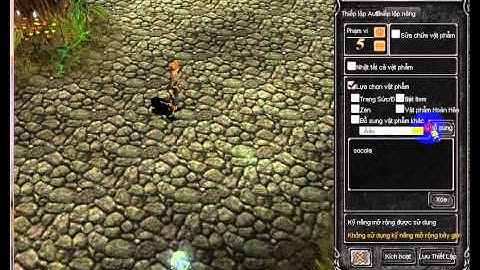 Hướng dẫn auto nhặt socola và HCV MU-Hanoi.net