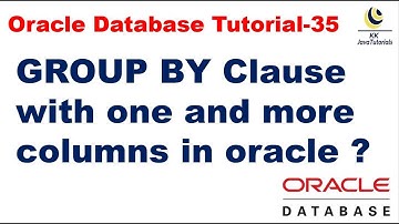GROUP BY Clause with one and more columns in oracle || Oracle Database Tutorial