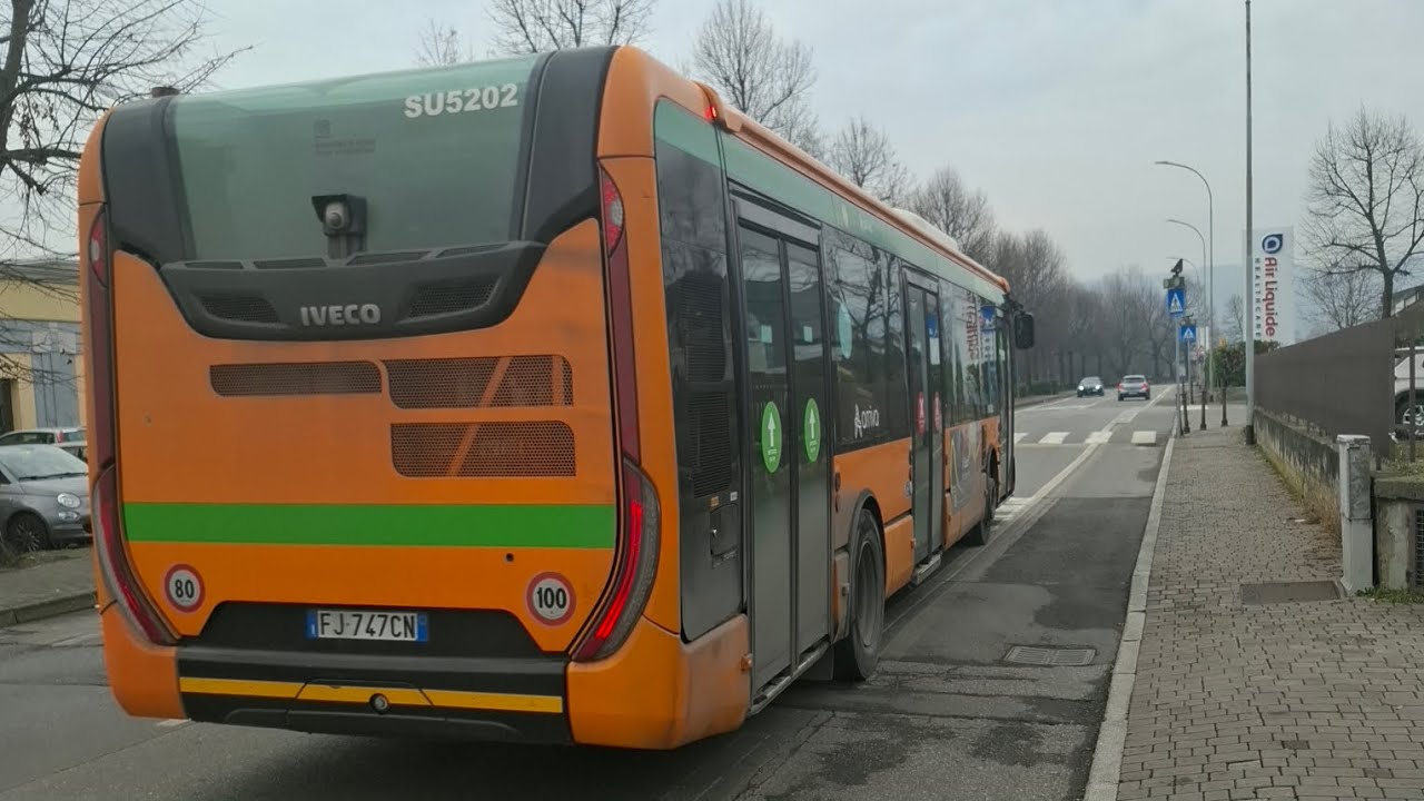 Iveco Urbanway 12 Tector 7 Arriva matricola SU5202 Parte 2