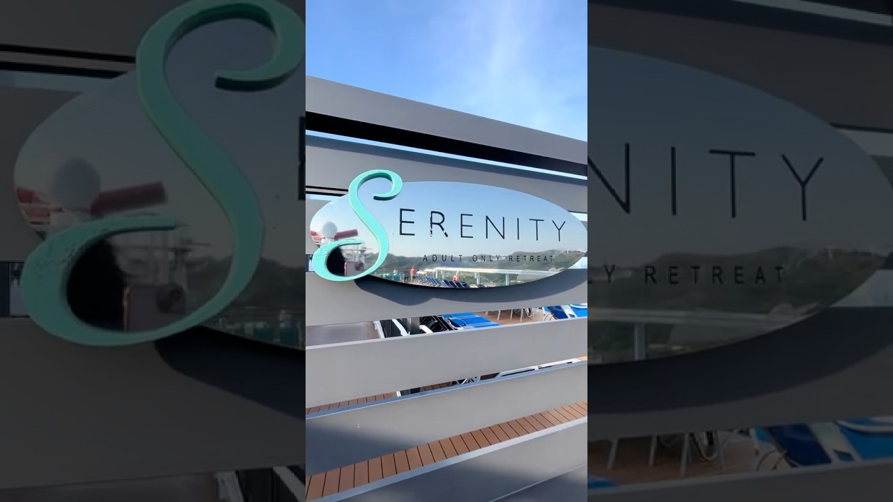 Carnival Mardi Gras Serenity Deck