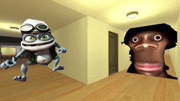 POV HI MY NAME IS AUUGHH VS CRAZY FROG #gmod #nextbots